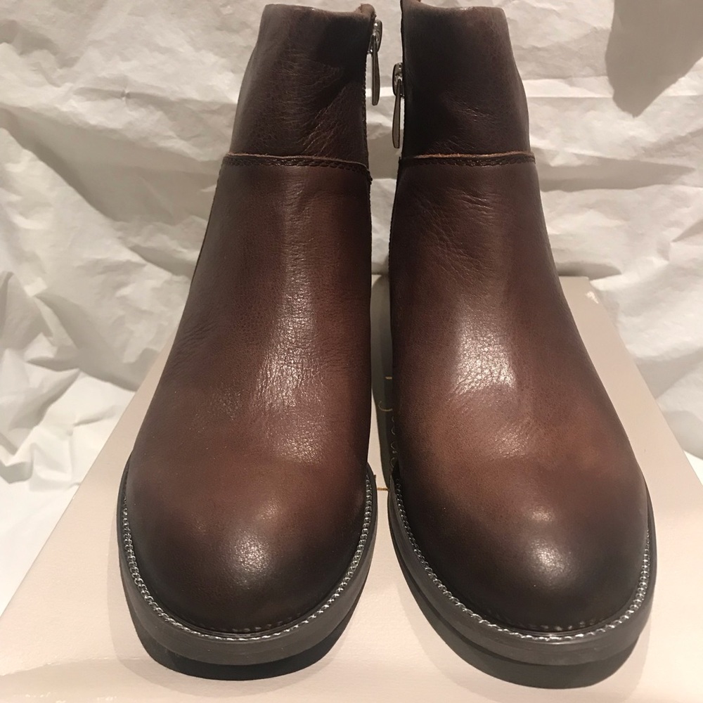 Franco Sarto Benny Leather Ankle Boot